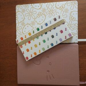Hello Kitty notebooks and sticky notes